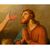Pittore neoclassico, XIX secolo, Cornelio riceve lo Spirito Santo con Pietro a destra