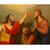Pittore neoclassico, XIX secolo, Cornelio riceve lo Spirito Santo con Pietro a destra