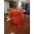 Vaso in vetro arancione