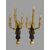 Coppia di appliques impero