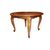 Tavolo Provenzale con Piano Circolare allungabile del 1800 In Legno Di Noce
