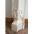 Camino antico Luigi XV in marmo bianco statuario. Napoli inizio XVIII Secolo.