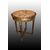 Salotto 6 pezzi 4 poltrone 1 divano e 1 tavolino Luigi XVI del 1800 dorato foglia oro