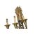 3 Applique francesi di metà 1800 stile Impero in bronzo
