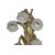 2 Applique di fine 1800 in bronzo stile Luigi XVI