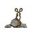 2 Applique di fine 1800 in bronzo stile Luigi XVI