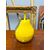 Ceramica vintage contenitore Pera, anni '70, 31x25 cm, bicolore, ottimo stato, non marchiata