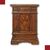 PICCOLA CREDENZA IN NOCE CON INTARSI SECONDA META’ XVI SECOLO 