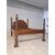 Letto in noce con colonne del '600