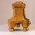 Base di candeliere in legno dorato - SN.