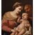 La Sacra Famiglia, Cerchia di Domenico Piola (Genova 1627 -1703)