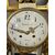  Orologio da Tavolo Impero in Marmo e Bronzo Dorato, XIX secolo