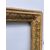Cornice barocca in legno intagliato e dipinto. Emilia, XVII secolo.