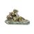  Scultura in Bronzo su Base in Marmo Verde – Stile Napoleone III