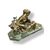  Scultura in Bronzo su Base in Marmo Verde – Stile Napoleone III