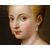 Scuola veneziana, XVIII secolo, Ritratto di gentildonna con ventaglio