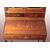 Antico cabinet francese del 1800 stile Luigi XVI con ribaltina e alzatina a vetrina 