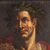 Raro dipinto italiano ritratto di Giulio Cesare del XVII secolo