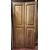PTI761 - Porta a due battenti con pannelli scolpiti, epoca '800, misure cm L 107 x H 224