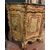 ARM250 - Credenza Liberty intagliata e dorata con dipinti, misure cm L 135 x H 115 x P 60