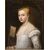 Scuola veneziana, XVIII secolo, Ritratto di gentildonna con ventaglio