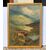 Pittore inglese (fine XIX sec.) - Paesaggio con mandria di Highlands al lago.
