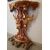 Console in legno laccato e dorato