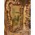 ARM250 - Credenza Liberty intagliata e dorata con dipinti, misure cm L 135 x H 115 x P 60