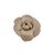 CHANEL Spilla Vintage in Tela Col. Beige Camellia