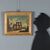 Dipinto Paesaggio con Rovine Architettoniche e Figure