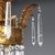 Lampadario a Mongolfiera Italia Ultimo Quarto XIX Secolo