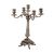 Candelabro in Argento F.lli Di Leone Milano Italia Seconda Metà '900
