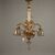 Lampadario in Vetro Soffiato Veneziano Murano XX Secolo