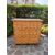 CREDENZA MOBILE IN BAMBOO CON RIPIANI ANNI 70 LUCIDATO A GOMMALACCA