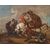 DIPINTO CON SCENA DI BATTAGLIA FINE DEL XVIII SECOLO 