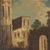 Dipinto Paesaggio con Rovine Architettoniche e Figure