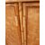 CREDENZA MOBILE IN BAMBOO CON RIPIANI ANNI 70 LUCIDATO A GOMMALACCA