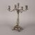 Candelabro in Argento F.lli Di Leone Milano Italia Seconda Metà '900