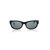 RAY-BAN Occhiali da Sole Vintage in Acetato Col. Nero Rectangle