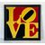 LIEBE LOVE (2007) by Robert Indiana (1928-2018)