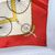HERMES Foulard Vintage in Seta Col. Rosso Carre 90