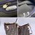 FENDI Borsa Shopper Vintage in Tela Col. Marrone FF M