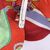 HERMES Spilla in Seta Col. Rosso