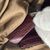 CHLOE Borsa a Tracolla in Pelle Col. Bordeaux Lily S