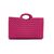 VALENTINO GARAVANI Borsa a Mano in Plastica Col. Rosa Le Troisieme M