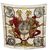 HERMES Foulard Vintage in Seta Col. Beige Carre 90