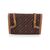 GUCCI Borsa a Tracolla Vintage in Tela Col. Marrone M