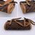 GUCCI Borsa a Tracolla Vintage in Tela Col. Marrone M