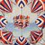 HERMES Foulard Vintage in Seta Col. Rosso Carre 90