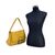 FENDI Borsa a Tracolla in Pelle Col. Giallo Mamma Baguette M